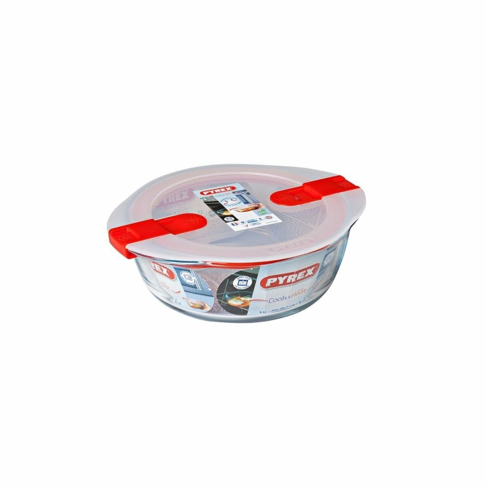 Food Preservation Container Pyrex Transparent 1 L 1,1 L