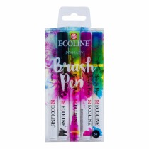 Ensemble de Marqueurs Talens Ecoline BRUSH PEN Multicouleur 5 Pièces