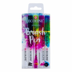 Marker-Set Talens Ecoline BRUSH PEN Bunt 5 Stücke