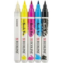 Marker-Set Talens Ecoline BRUSH PEN Bunt 5 Stücke