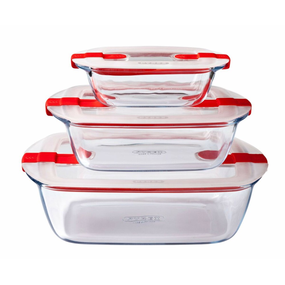 Food Preservation Container Pyrex White Transparent 1,1 L