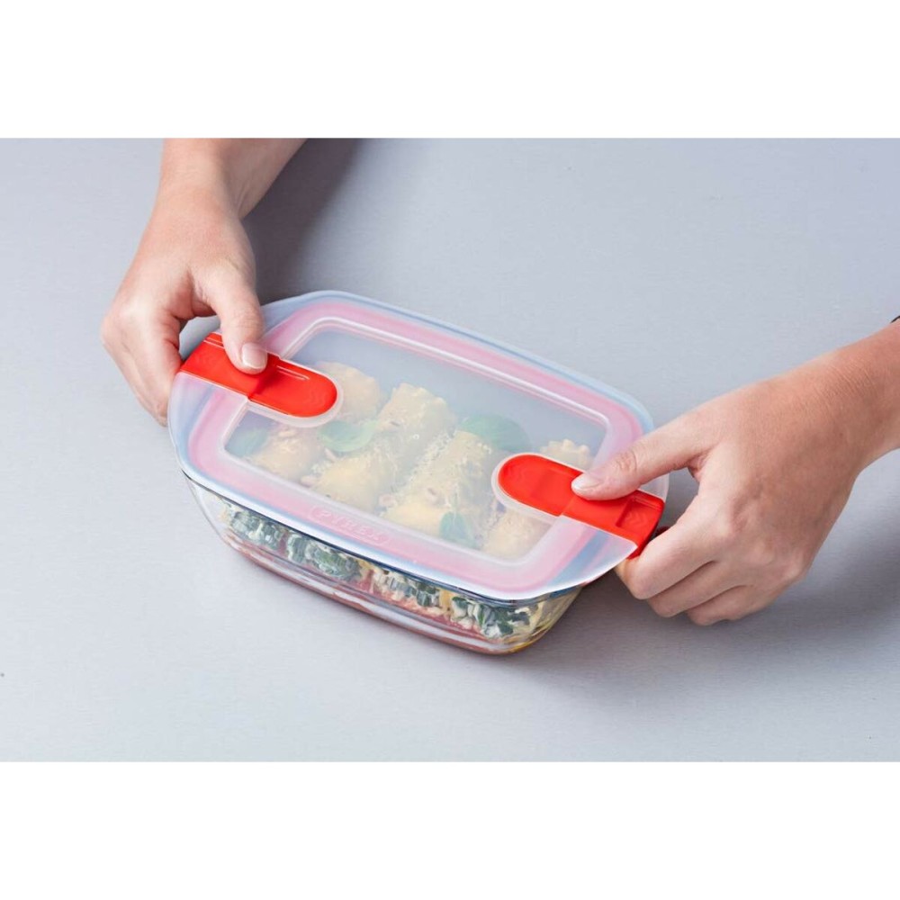 Food Preservation Container Pyrex White Transparent 1,1 L