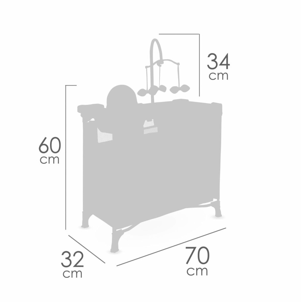 Changing table for dolls Decuevas Sohphie