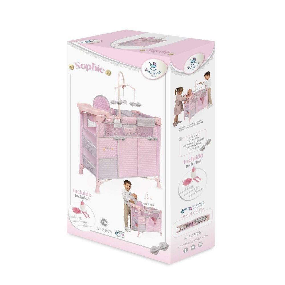 Changing table for dolls Decuevas Sohphie