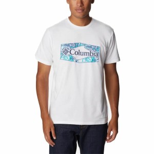 Kurzärmliges Sport T-Shirt Columbia Sun Trek™ Weiß