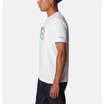 Kurzärmliges Sport T-Shirt Columbia Sun Trek™ Weiß