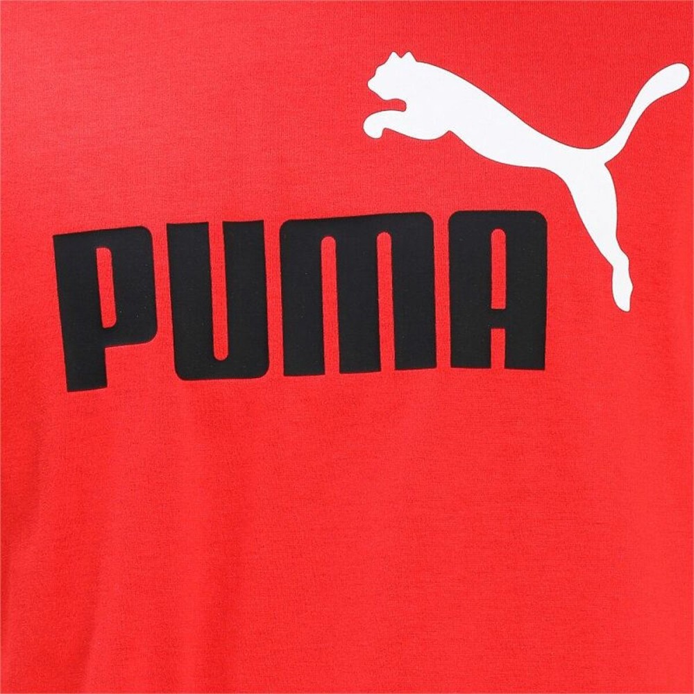 Herren Kurzarm-T-Shirt Puma Essentials+ Rot