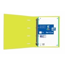 Ring binder Oxford Lime A4+