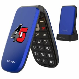 Mobiltelefon für ältere Erwachsene Volfen ASTRO FLIP 48 MB 2,8" Blau 4G