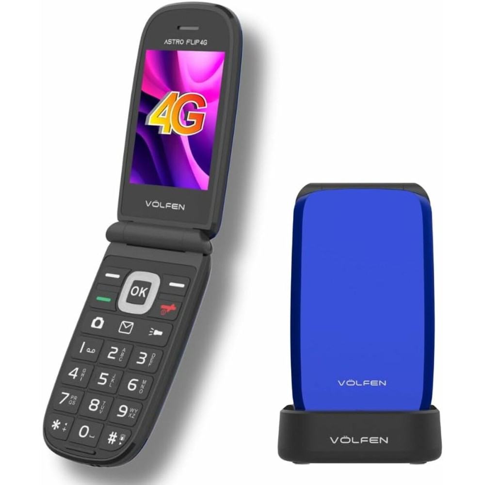 Mobiltelefon für ältere Erwachsene Volfen ASTRO FLIP 48 MB 2,8" Blau 4G