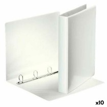 Reliure à anneaux Esselte Blanc A4 (10 Unités)