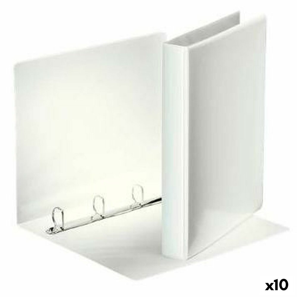 Reliure à anneaux Esselte Blanc A4 (10 Unités)