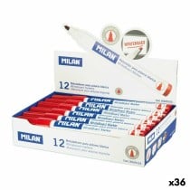 Marker-Set Milan Weißes Brett 12 Stücke (36 Stück)