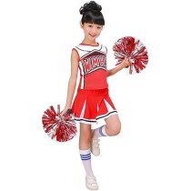 Déguisement pour Enfants Cheerleader Rouge 150 cm (Reconditionné B)