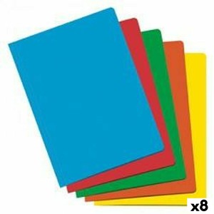 Ensemble de Sous-dossiers DOHE Multicouleur A4 50 Pièces (8 Unités)