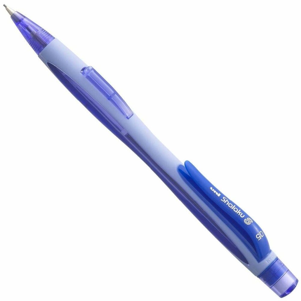 Druckbleistift Uni-Ball SHALAKU S Blau 0,5 mm (12 Stück)