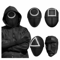 Masque Squid Game Triangle Soldier Accessoire de costumes