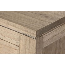 Buffet Home ESPRIT Verre bois mindi 140 x 40 x 82 cm