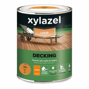 Lasure Xylazel Decking Protecteur de surface 750 ml Pin Satiné