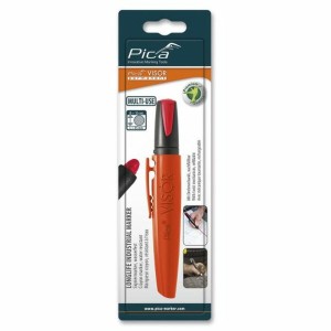 Marqueur Pica Permanent Rouge industriel