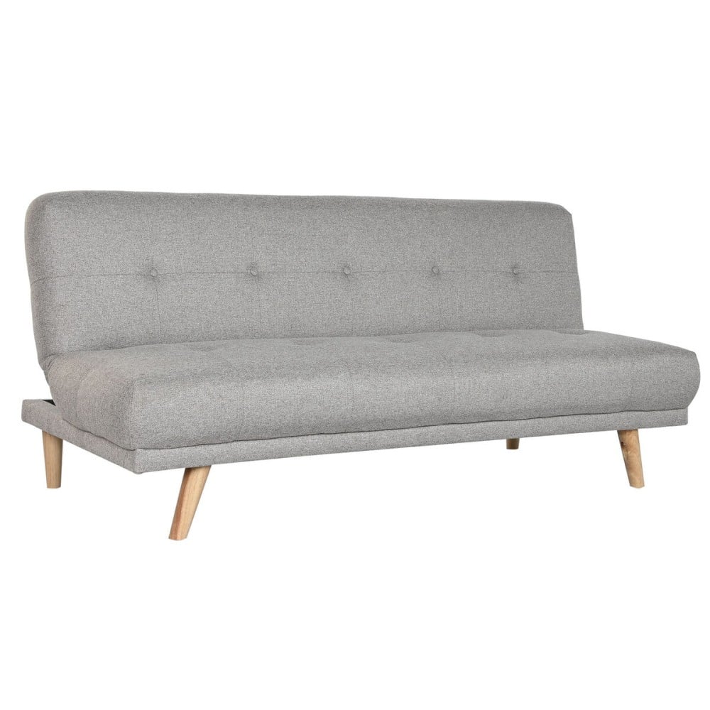 Schlafsofa Home ESPRIT Grau Creme Scandi 172 x 80 x 76 cm