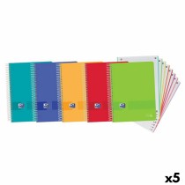 Notizbuch-Set Oxford Bunt A4 160 Blatt (5 Stück)