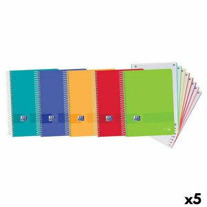 Set of exercise books Oxford Multicolour A4 (5 Units)