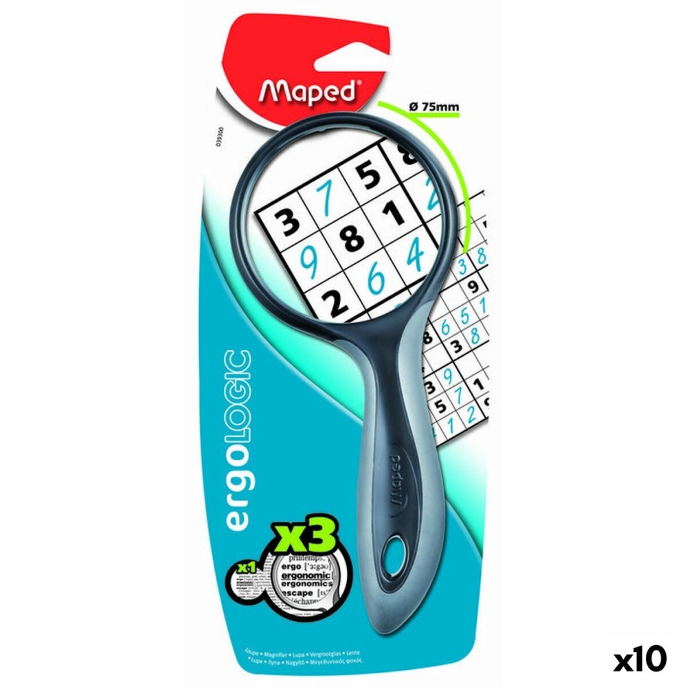 Magnifying glass Maped Ø 7,5 cm (10 Units)