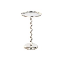 Side table Home ESPRIT Silver 35 x 35 x 61 cm