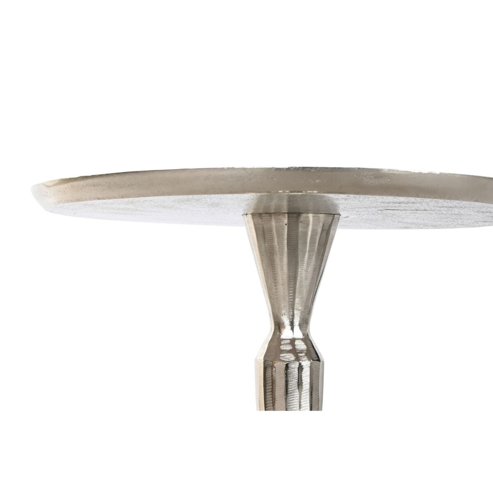 Beistelltisch Home ESPRIT Silberfarben 41 X 41 X 58 CM
