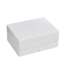 Boîte à bijoux Home ESPRIT Blanc Bois MDF 21 x 17 x 9 cm