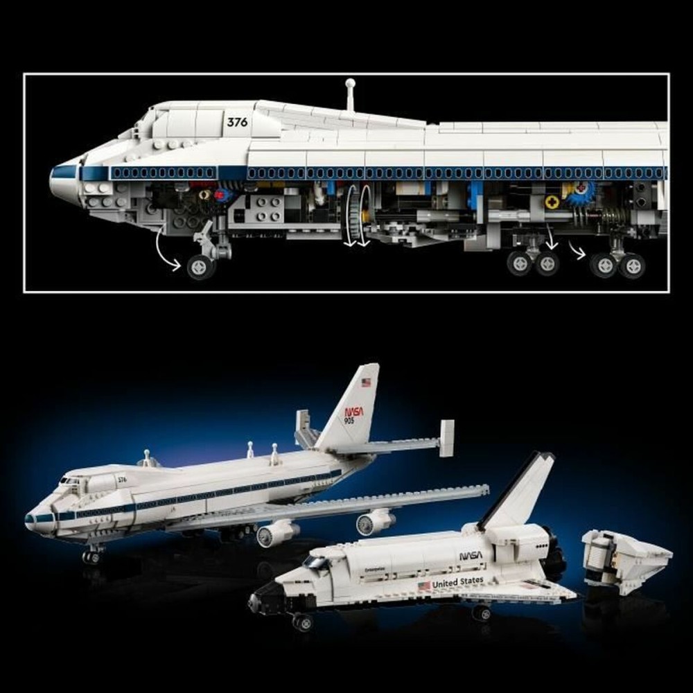 Set de construction Lego 10360 Shuttle Carrier Aircraft 2417 Pièces