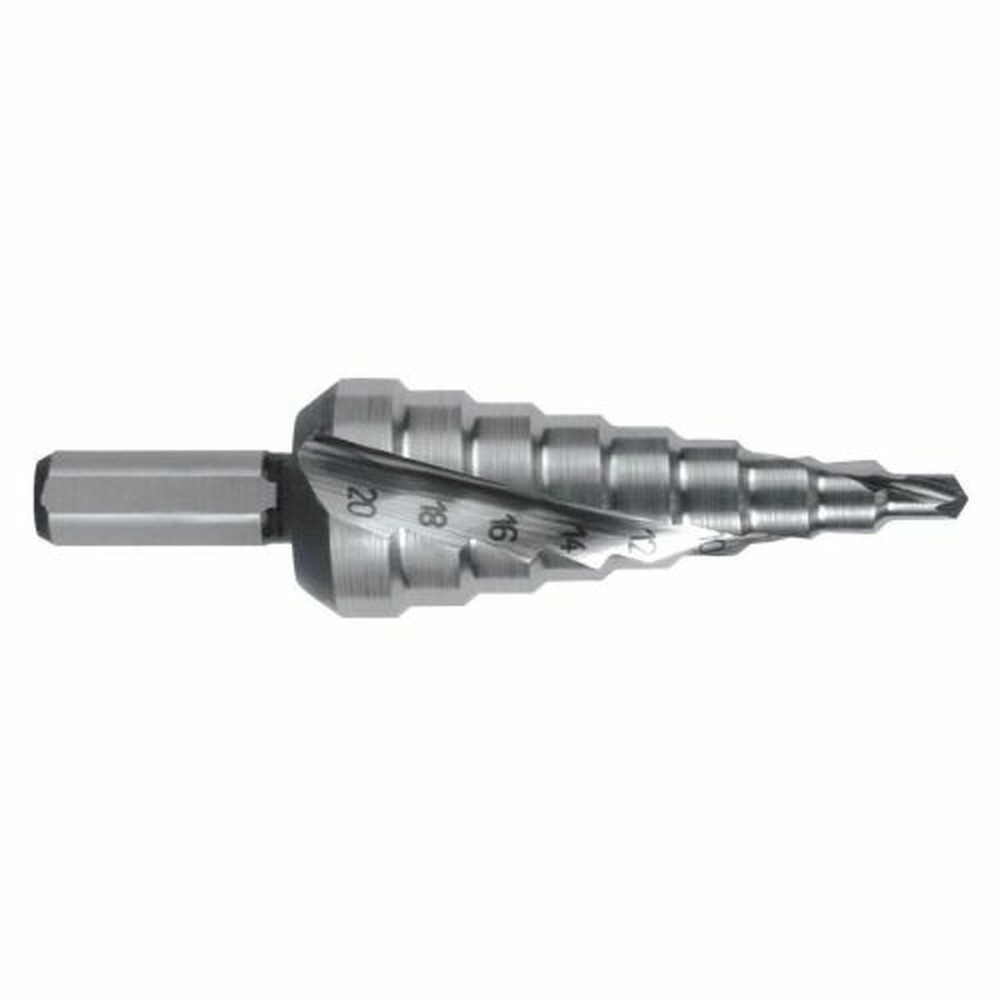 Foret étagé RUKO 101051H 4 mm 6 mm 9 mm 12 mm 20 mm