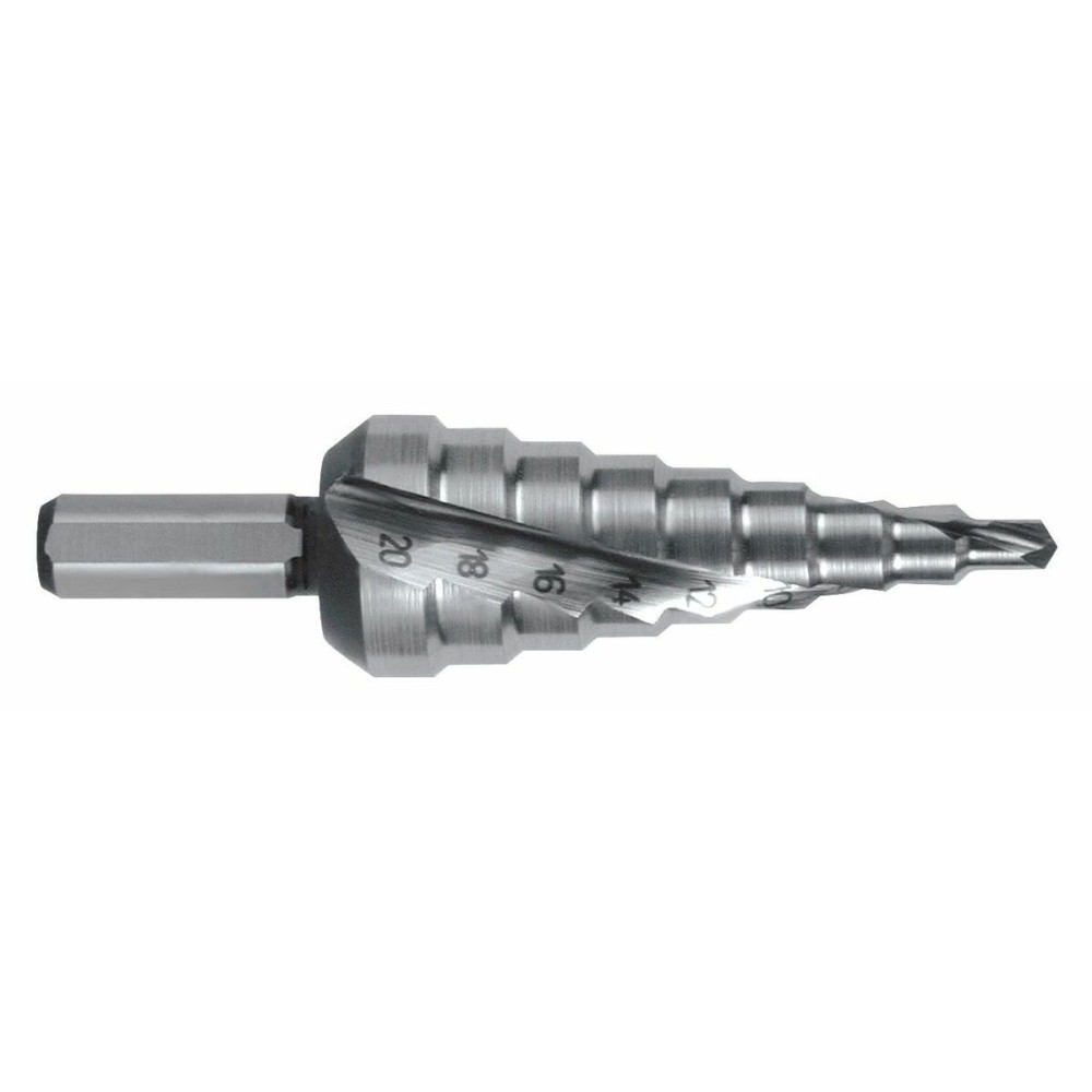 Foret étagé RUKO 101051H 4 mm 6 mm 9 mm 12 mm 20 mm