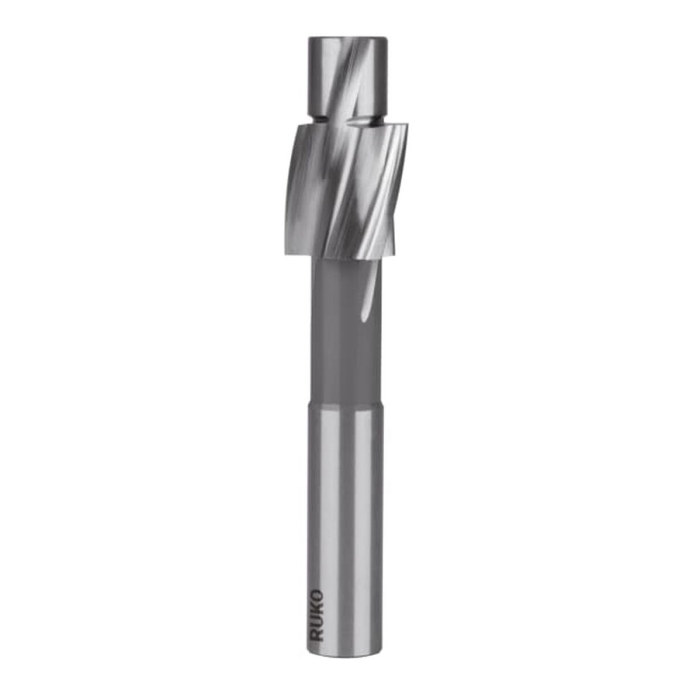 Flacher Senker RUKO 20 mm M12 Hochgeschwindigkeitsstahl (HSS) DIN 373 180º