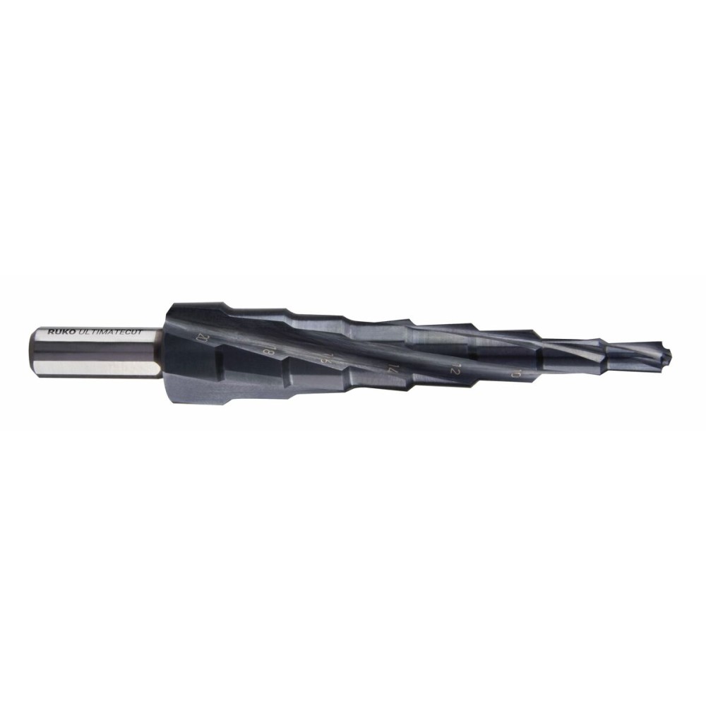 Foret étagé RUKO 6 mm 9 mm 12 mm 10 mm 7 mm 8 mm 105 mm 11 mm