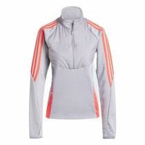 Damen Sweater ohne Kapuze Adidas Winterized Grau