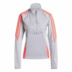 Damen Sweater ohne Kapuze Adidas Winterized Grau