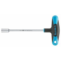 Hexagonal socket wrench WITTE PRO 7 mm Hexagonal T-shaped