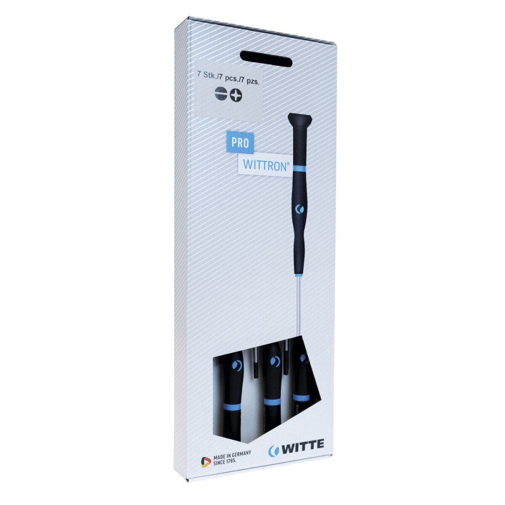 Set of precision screwdrivers WITTE Phillips Flat