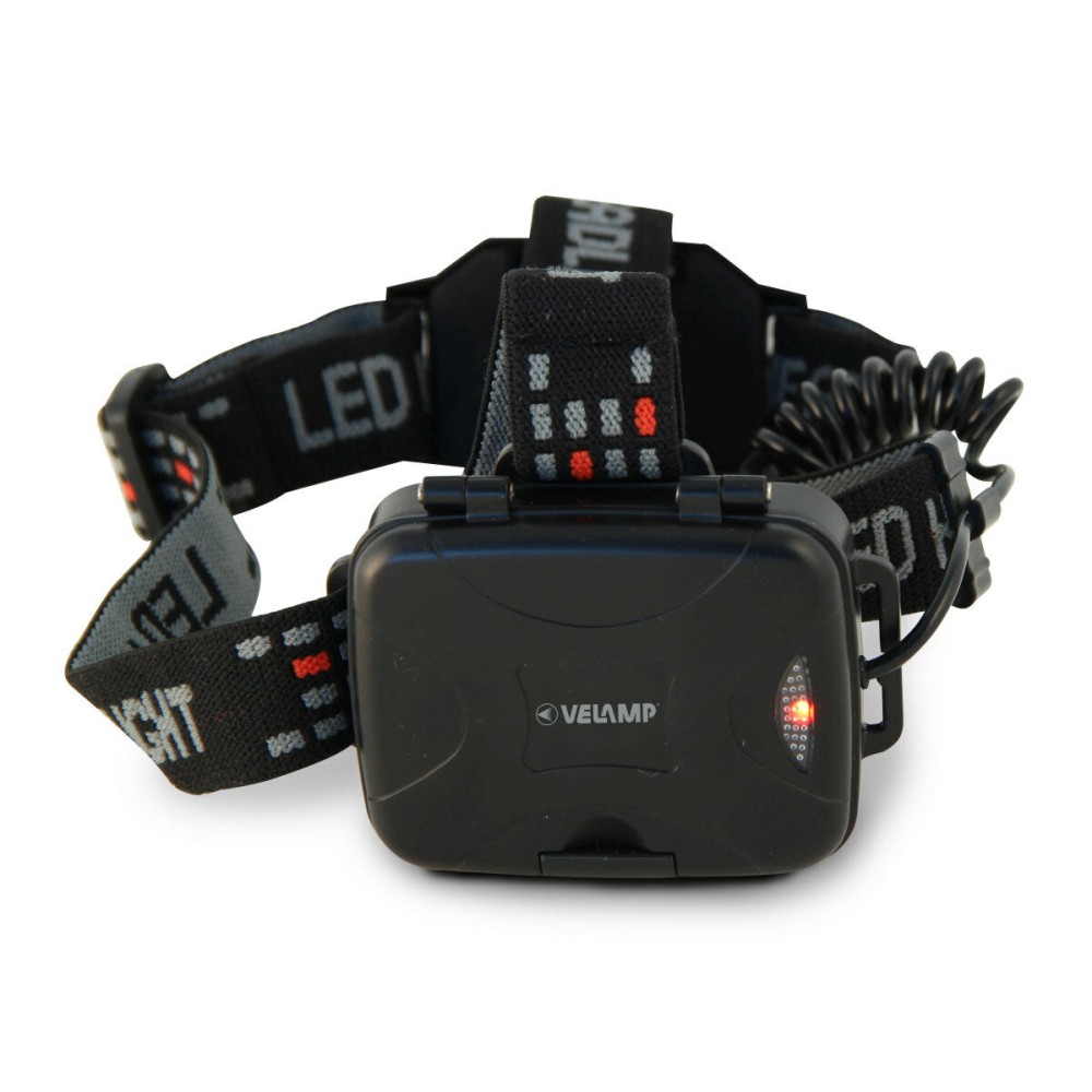 Wiederaufladbare und verstellbare LED Stirnlampe Velamp 6 W 400 lm