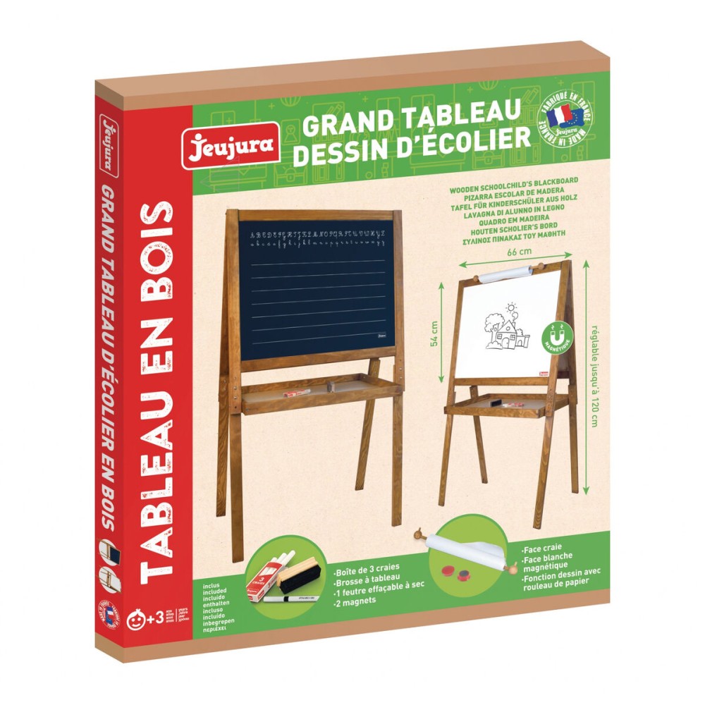 Doppelseitige Tafel Jeujura Large Drawing Board of Schoolboys