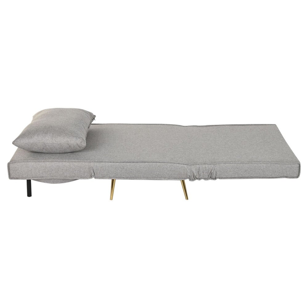 Schlafsofa Home ESPRIT Grau Creme Scandi 90 x 90 x 84 cm