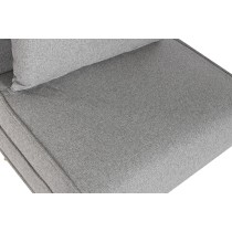Canapé Convertible Home ESPRIT Gris Crème Scandi 90 x 90 x 84 cm