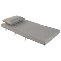 Schlafsofa Home ESPRIT Grau Creme Scandi 90 x 90 x 84 cm