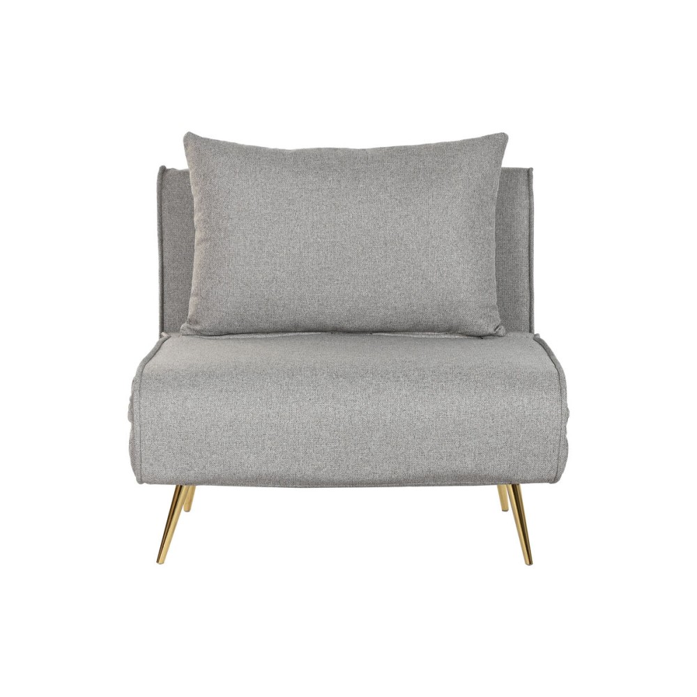 Canapé Convertible Home ESPRIT Gris Crème Scandi 90 x 90 x 84 cm