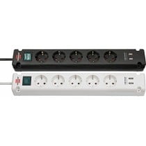 Multiprise 5 Prises avec Interrupteur Brennenstuhl Bremounta 3600 W USB x 2 (3 m)