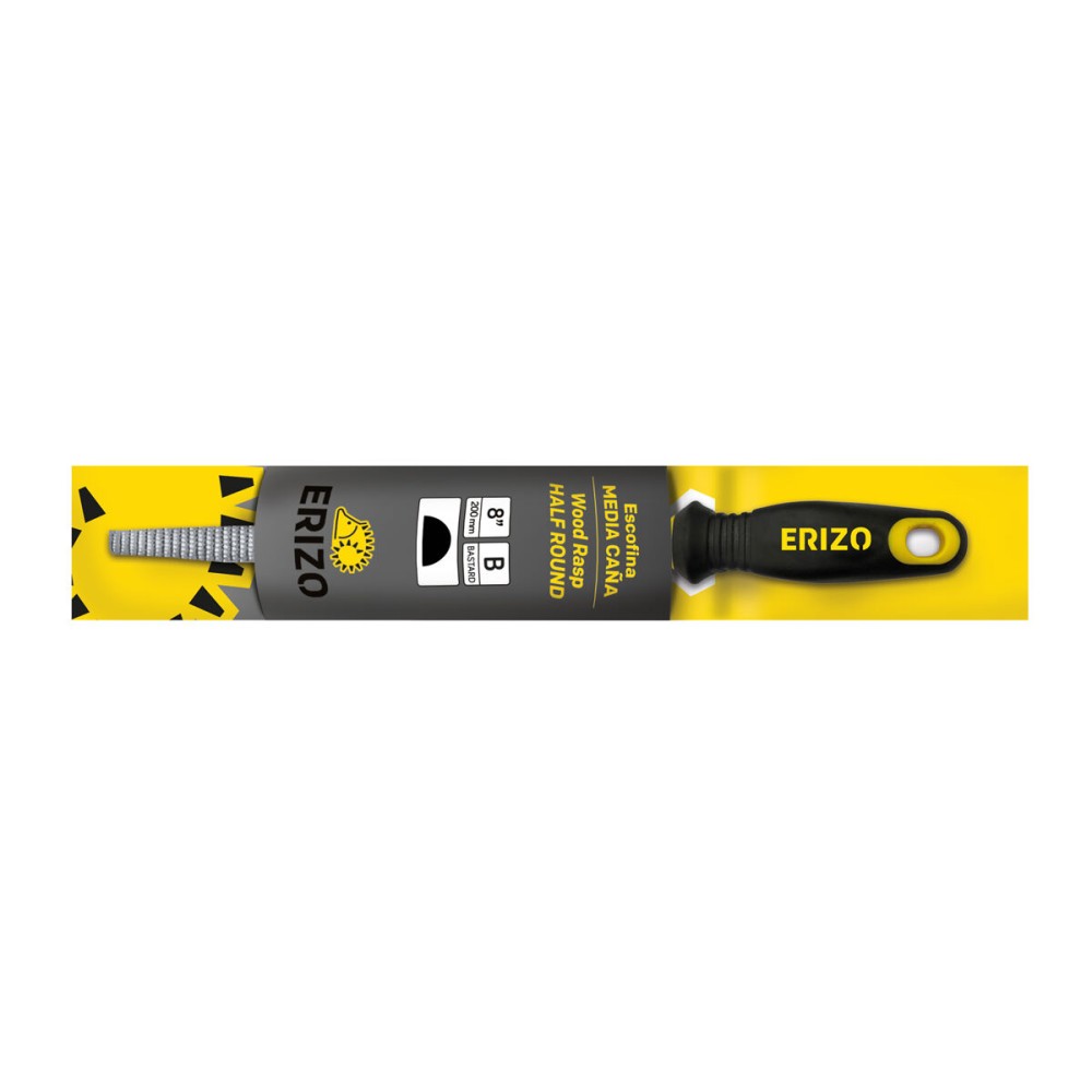 Halbrundraspel ERIZO 10" Fein