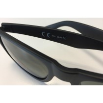 Unisex-Sonnenbrille Eagle WAVE Schwarz Spiegel