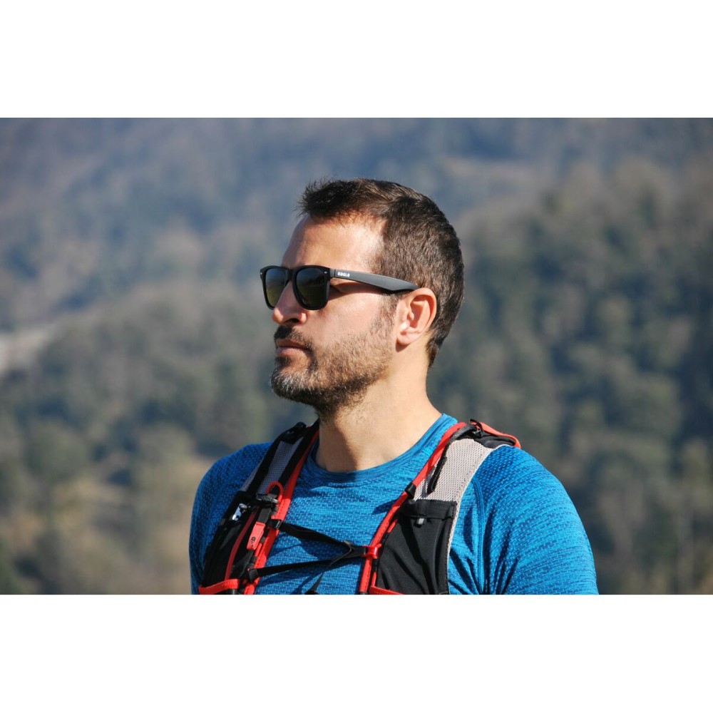 Unisex-Sonnenbrille Eagle WAVE Schwarz Spiegel
